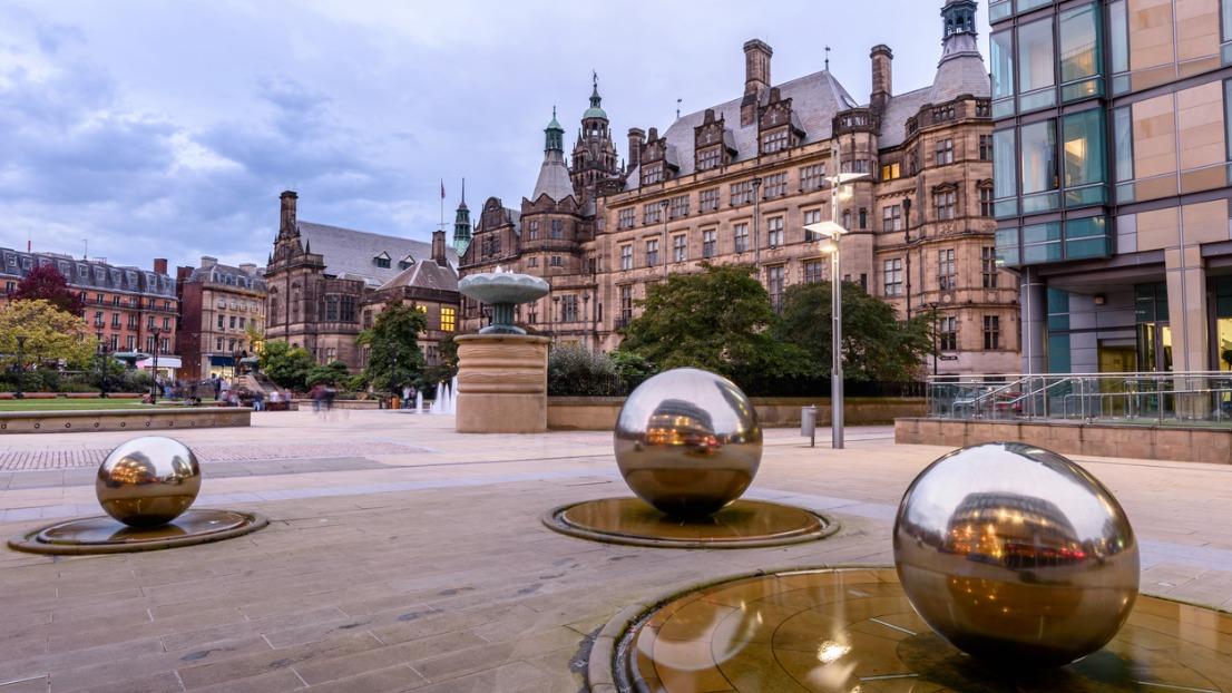 Sheffield — local landmark and streetscape